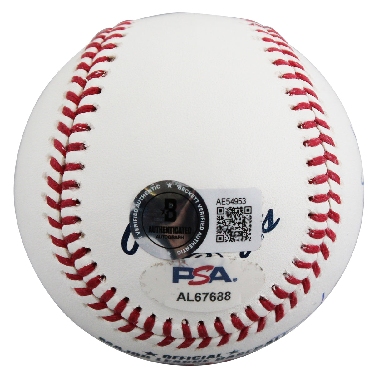 Bill Murray & Chevy Chase Caddyshack Signed Manfred OML Baseball BAS #AE54953