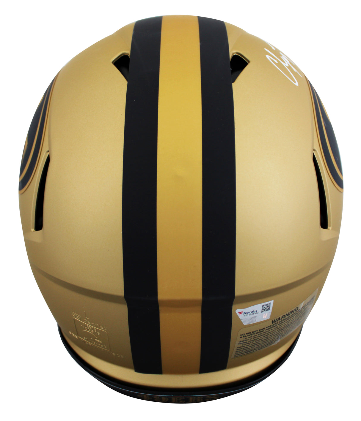 49ers Christian McCaffrey Signed Rave F/S Speed Proline Helmet W/ Case Fanatics