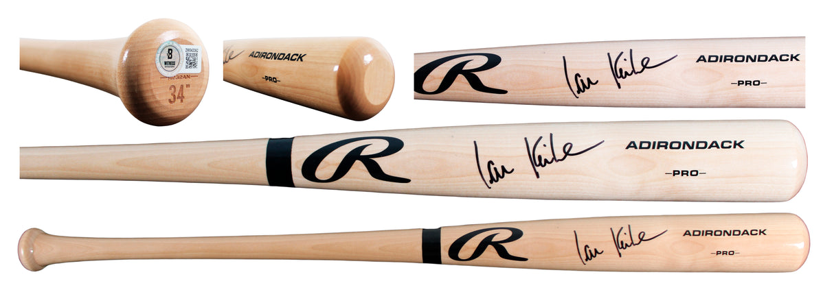 Padres Ian Kinsler Signed Blonde Rawlings Adirondack Baseball Bat BAS #2W043362