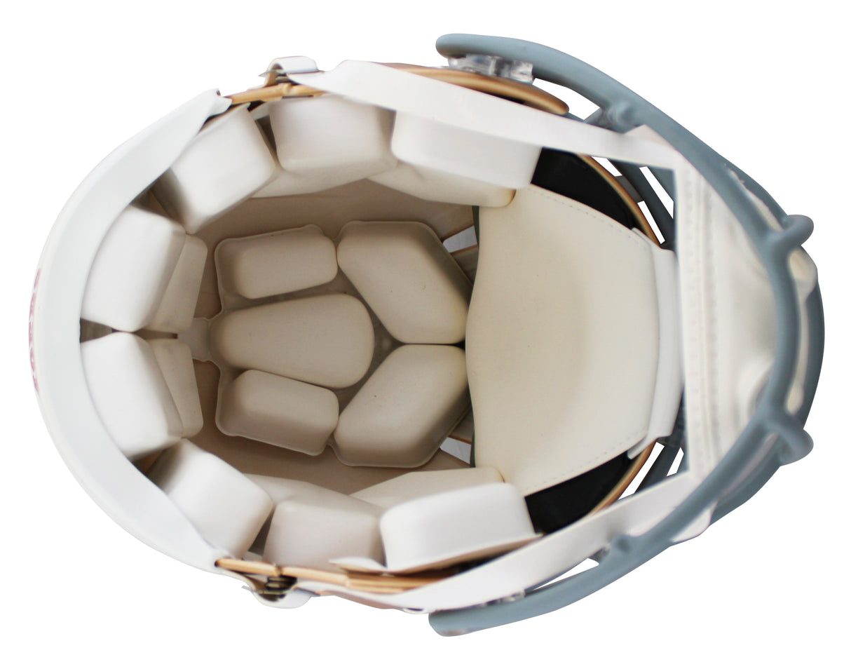 Christian McCaffrey & Brock Purdy Signed F/S Speed Proline Helmet W/ Case Fan