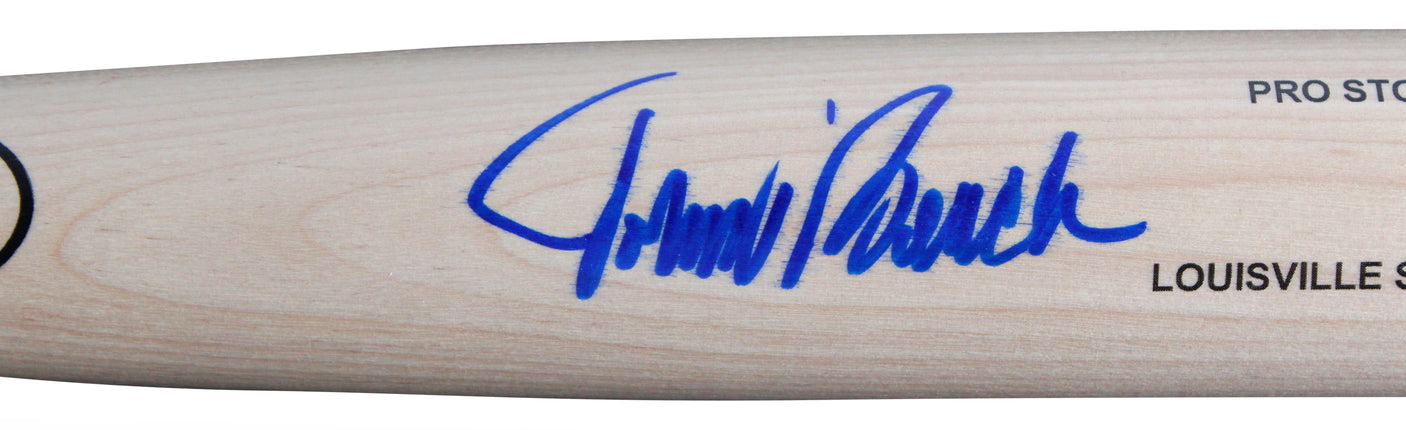 Reds Johnny Bench Signed Blonde Louisville Slugger Baseball Bat Fanatics