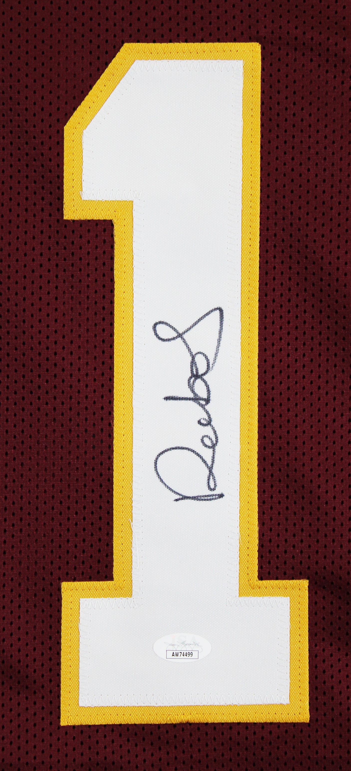 Deebo Samuel Authentic Signed Maroon Pro Style Jersey Autographed JSA