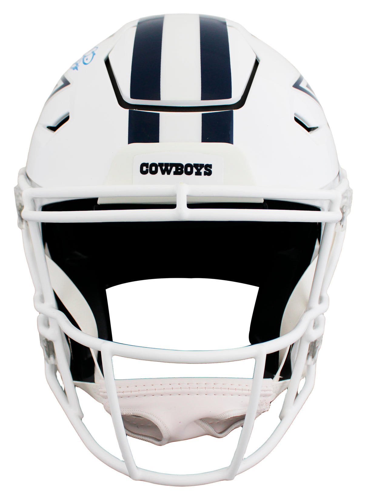 Cowboys Emmitt Smith Signed 2022 On-Field Alt Speed Flex Full Size Helmet BAS W