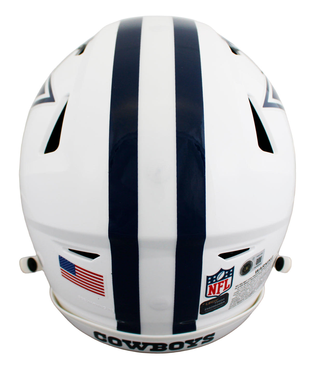 Cowboys Emmitt Smith Signed 2022 On-Field Alt Speed Flex Full Size Helmet BAS W