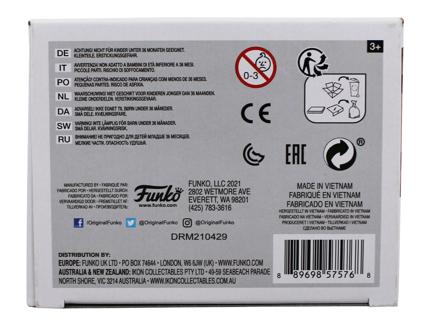 Christopher Jackson Hamilton Signed #05 Funko Pop Vinyl Figure BAS #BR42553