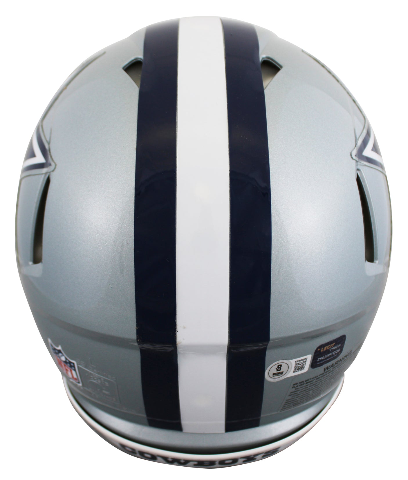 Cowboys (3) Smith, Staubach, & White Signed F/S Speed Proline Helmet W/ Case BAS