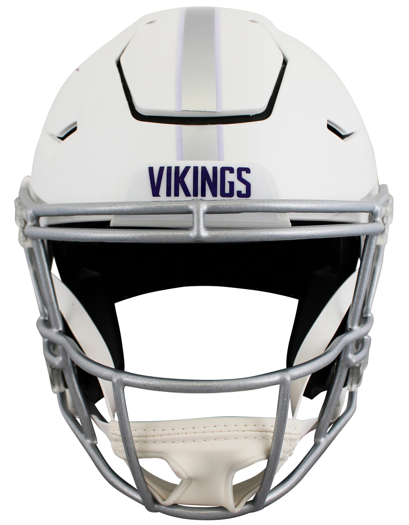Vikings Justin Jefferson Signed 2024 On Field Alt Speed Flex F/S Helmet BAS Wit
