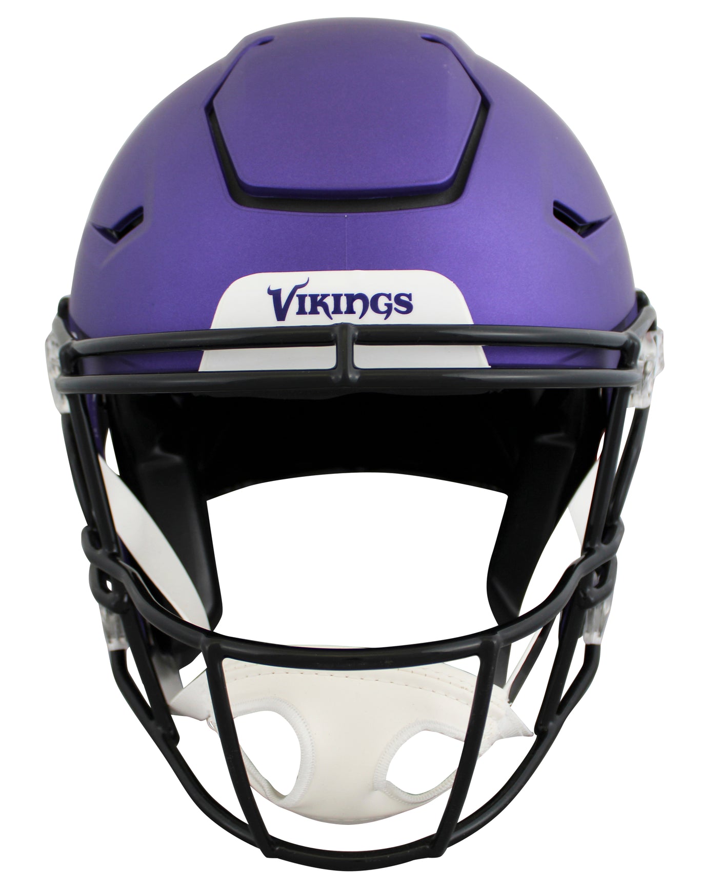 Vikings Justin Jefferson Authentic Signed Speed Flex Full Size Helmet BAS Wit