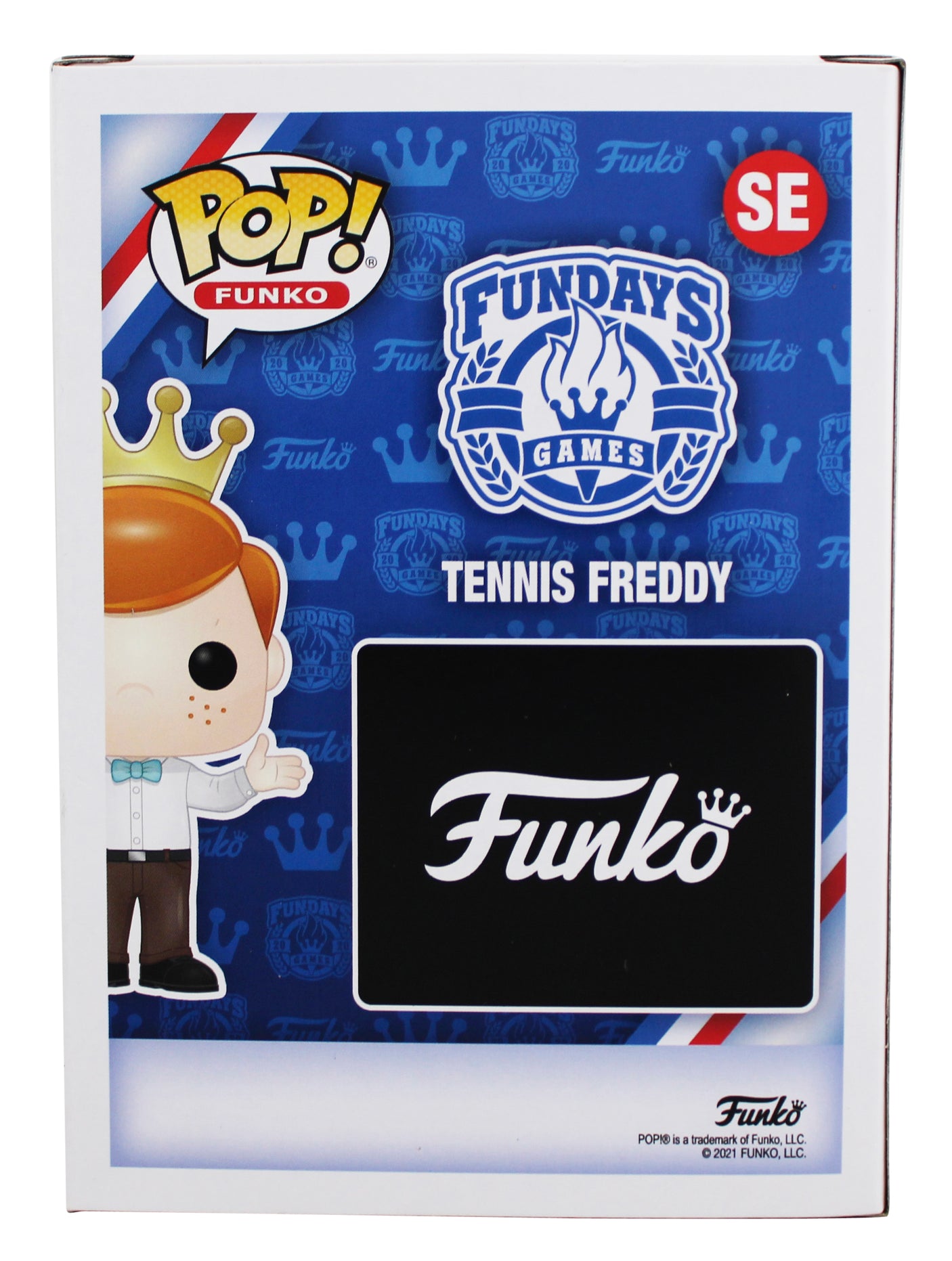 Novak Djokovic Signed Tennis Freddy #SE Funko Pop Vinyl Figure BAS #BP10577