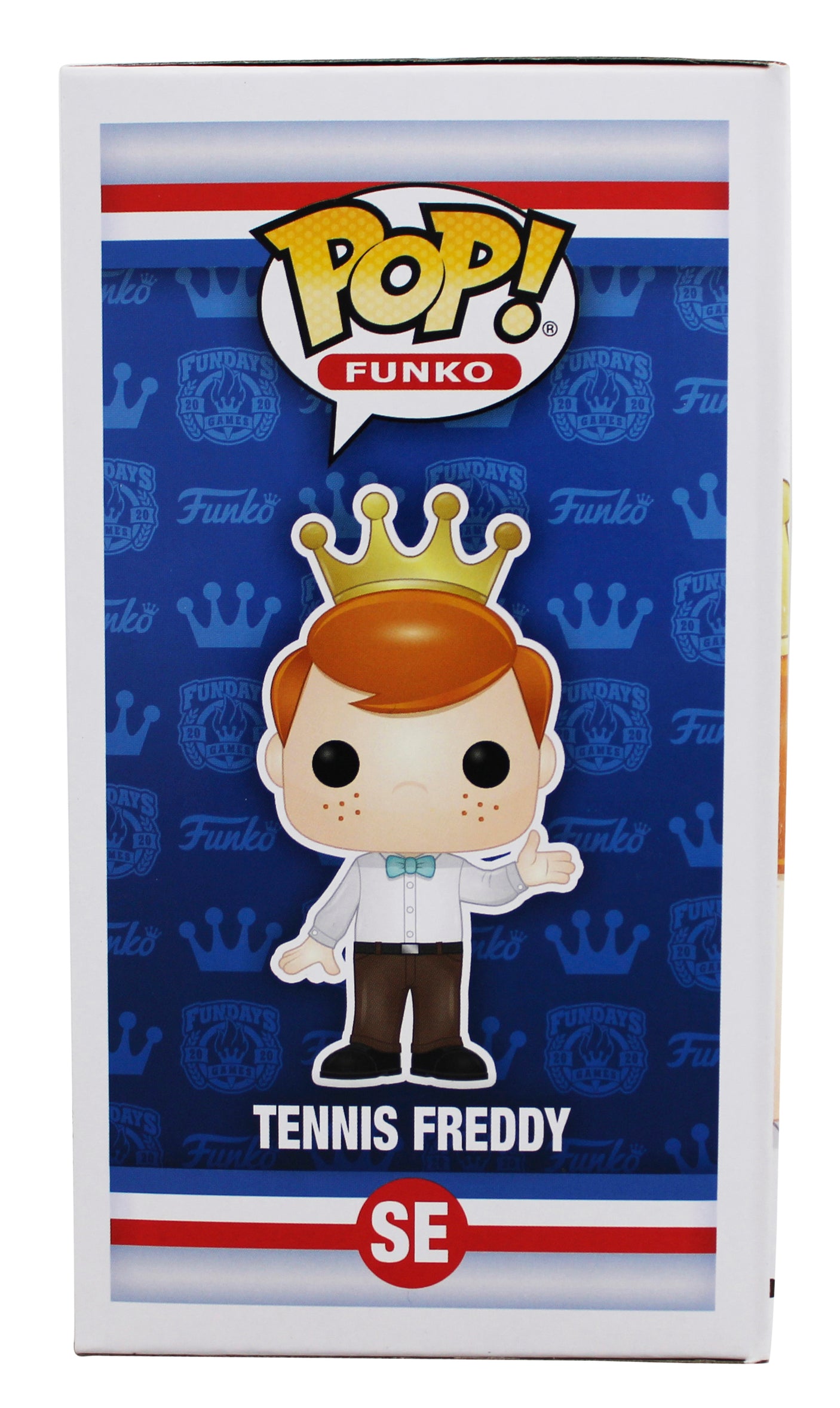 Novak Djokovic Signed Tennis Freddy #SE Funko Pop Vinyl Figure BAS #BP10577