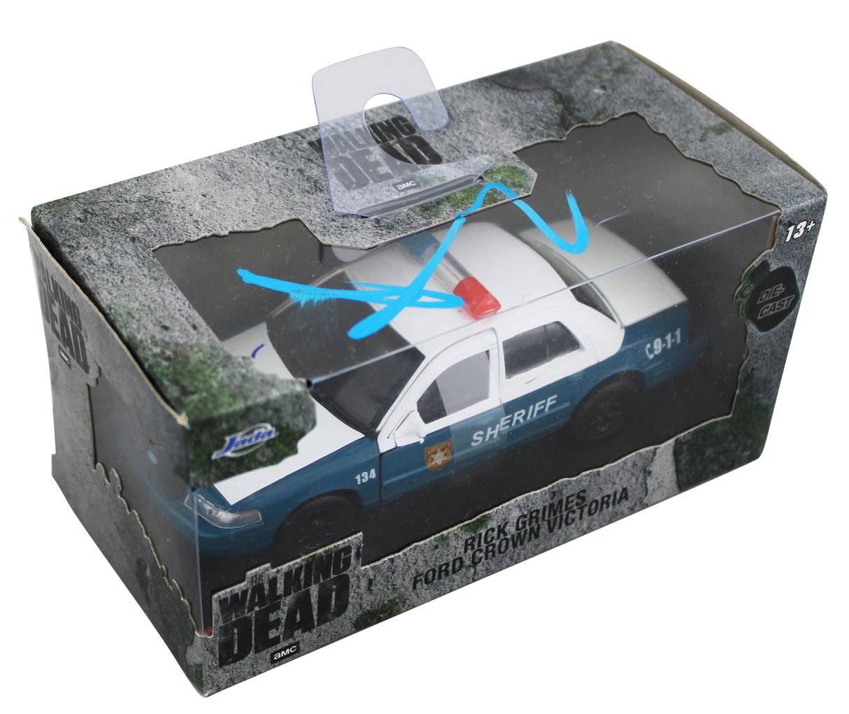 Andrew Lincoln Walking Dead Signed Crown Victoria 1:32 Die Cast Car JSA #AZ65679