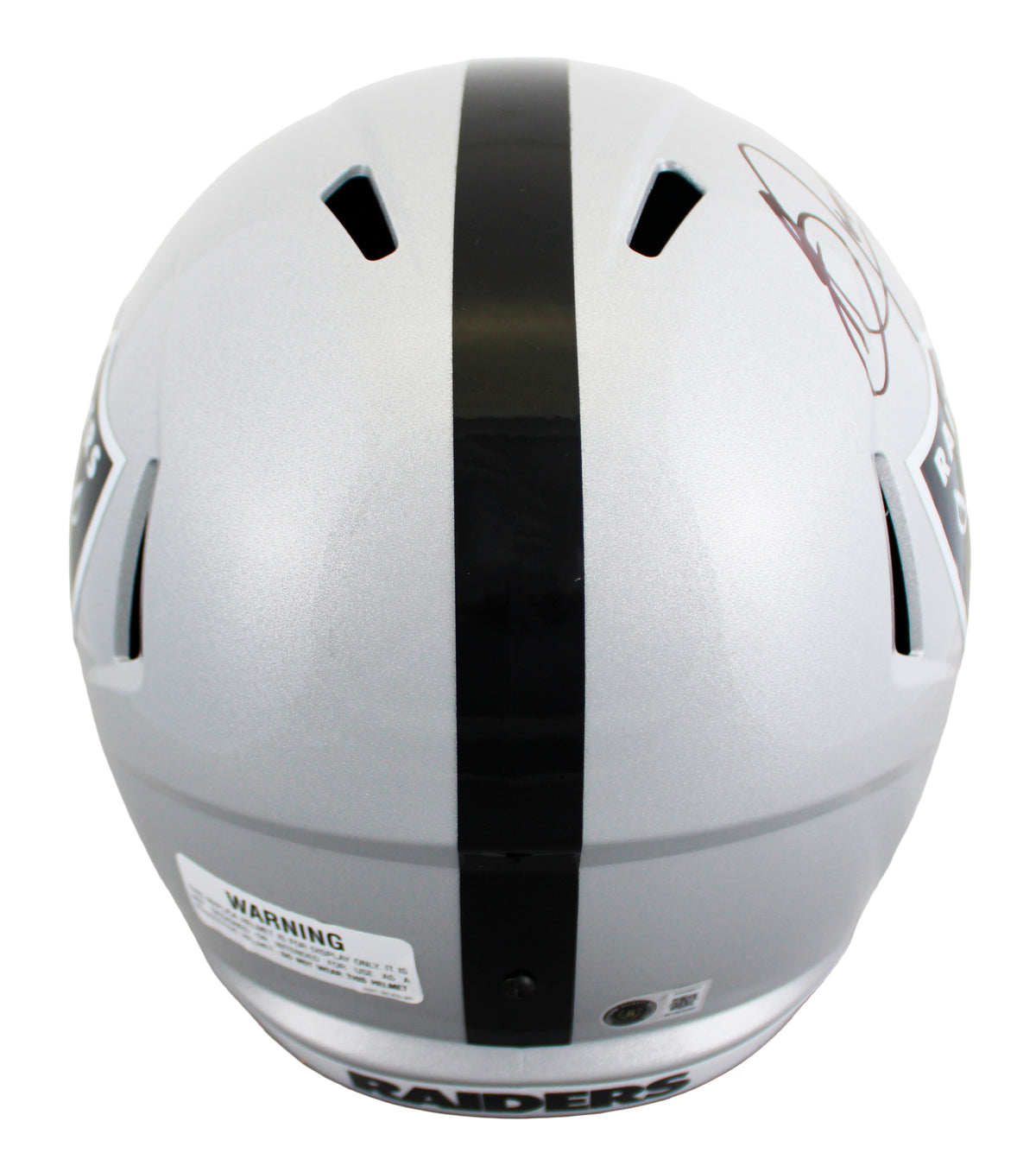 Raiders Bo Jackson Authentic Signed Full Size Speed Rep Helmet BAS Witnessed