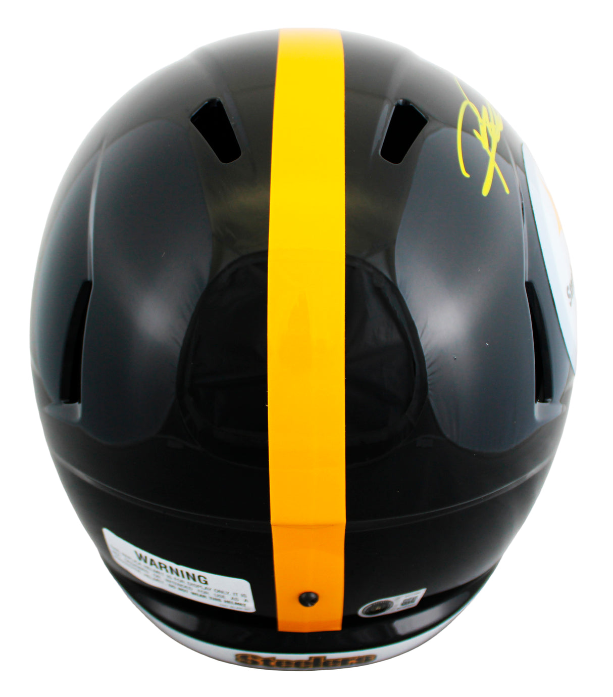 Steelers Rod Woodson Authentic Signed Full Size Speed Rep Helmet BAS Witnessed