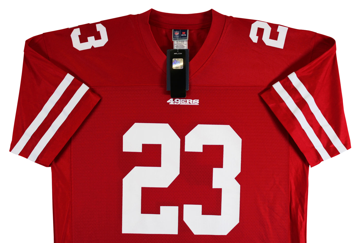 49ers Christian McCaffrey Signed Red Fanatics NFL Proline Jersey Fanatics