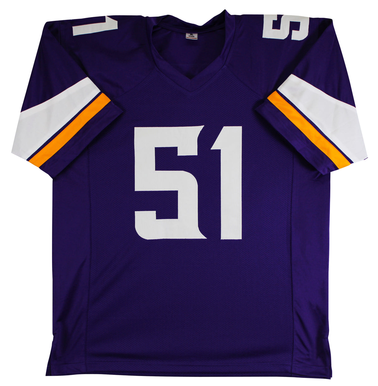 Blake Cashman Authentic Signed Purple Pro Style Jersey Autographed BAS Witnessed