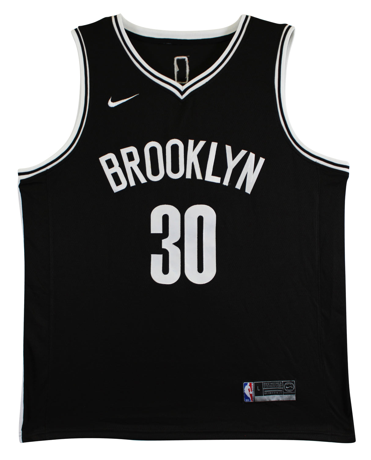 Nets Seth Curry Authentic Signed Black Nike Swingman Jersey BAS #BK88794