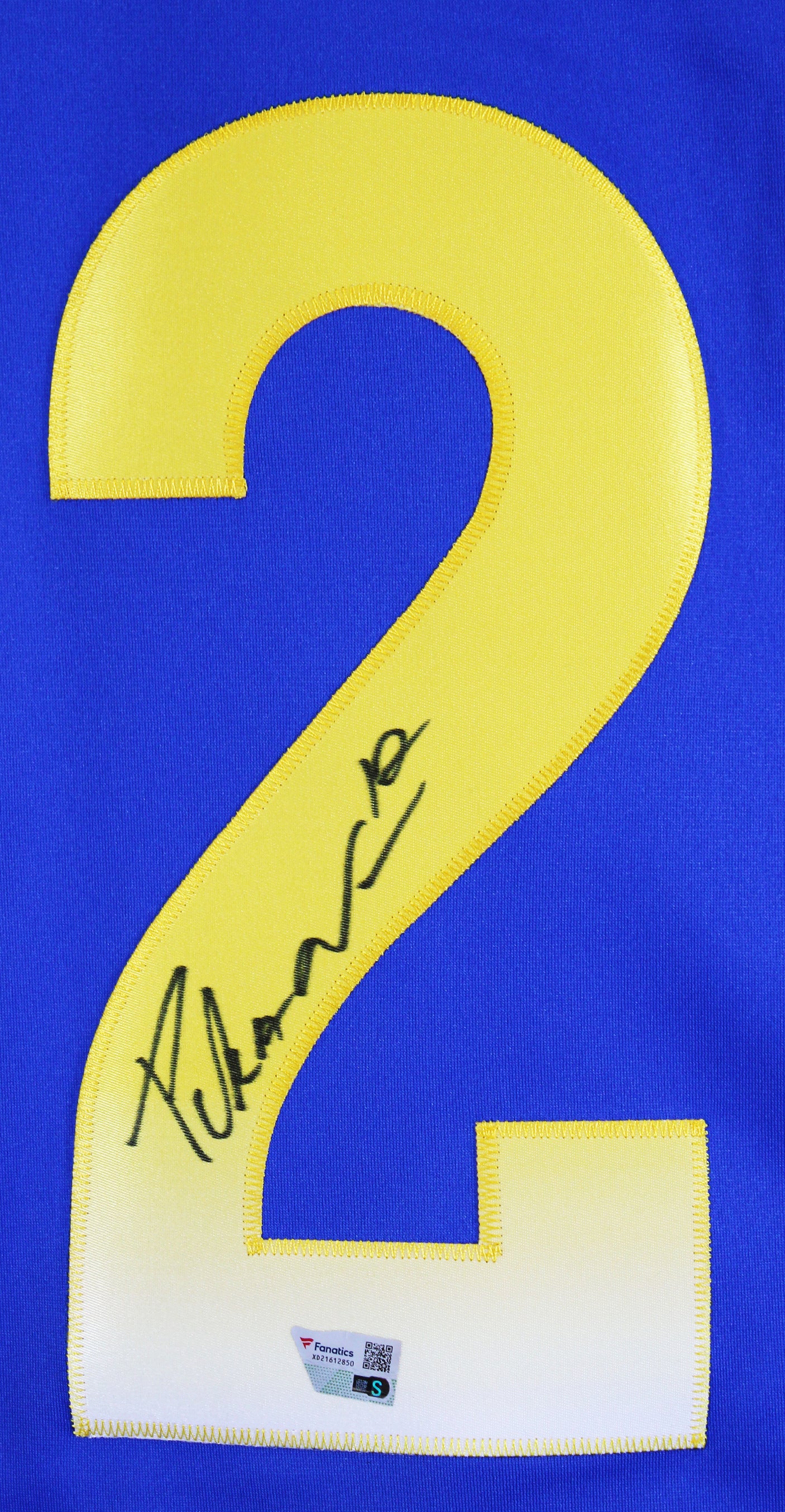 Rams Puka Nacua Authentic Signed Blue Nike Limited Jersey Autographed Fanatics