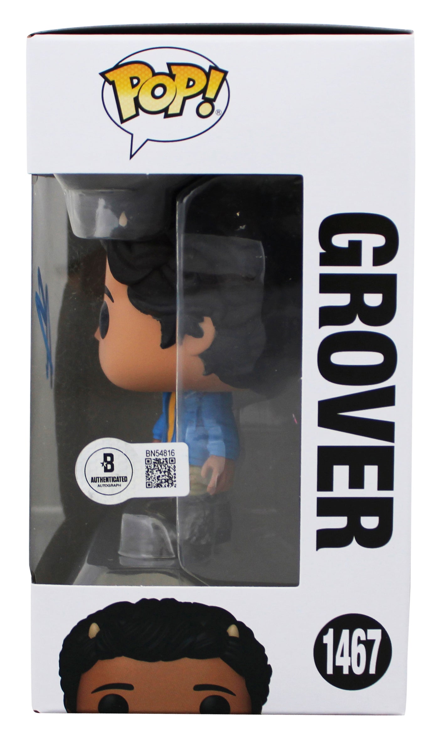 Aryan Simhadri Percy Jackson Signed Grover #1467 Funko Pop Figure BAS #BN54816