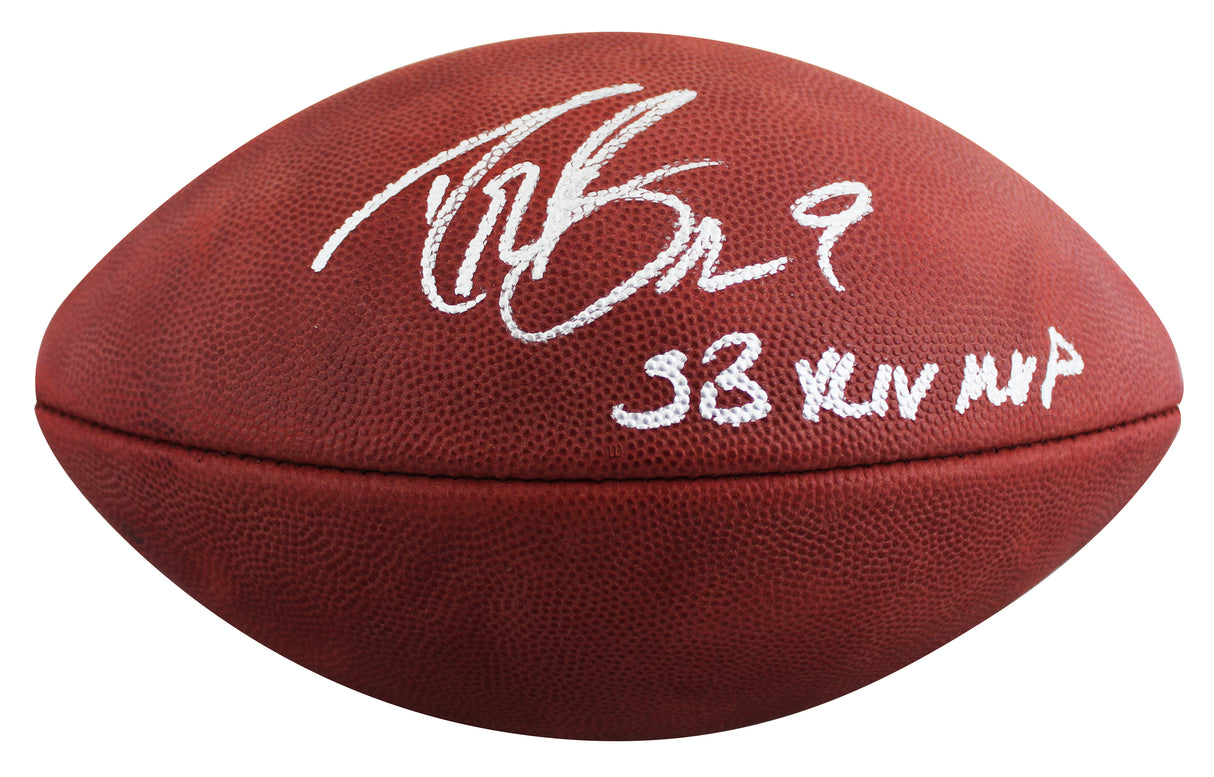 Saints Drew Brees "SB MVP" Signed SB XLIV Wilson "Duke" Football BAS W #5W002364