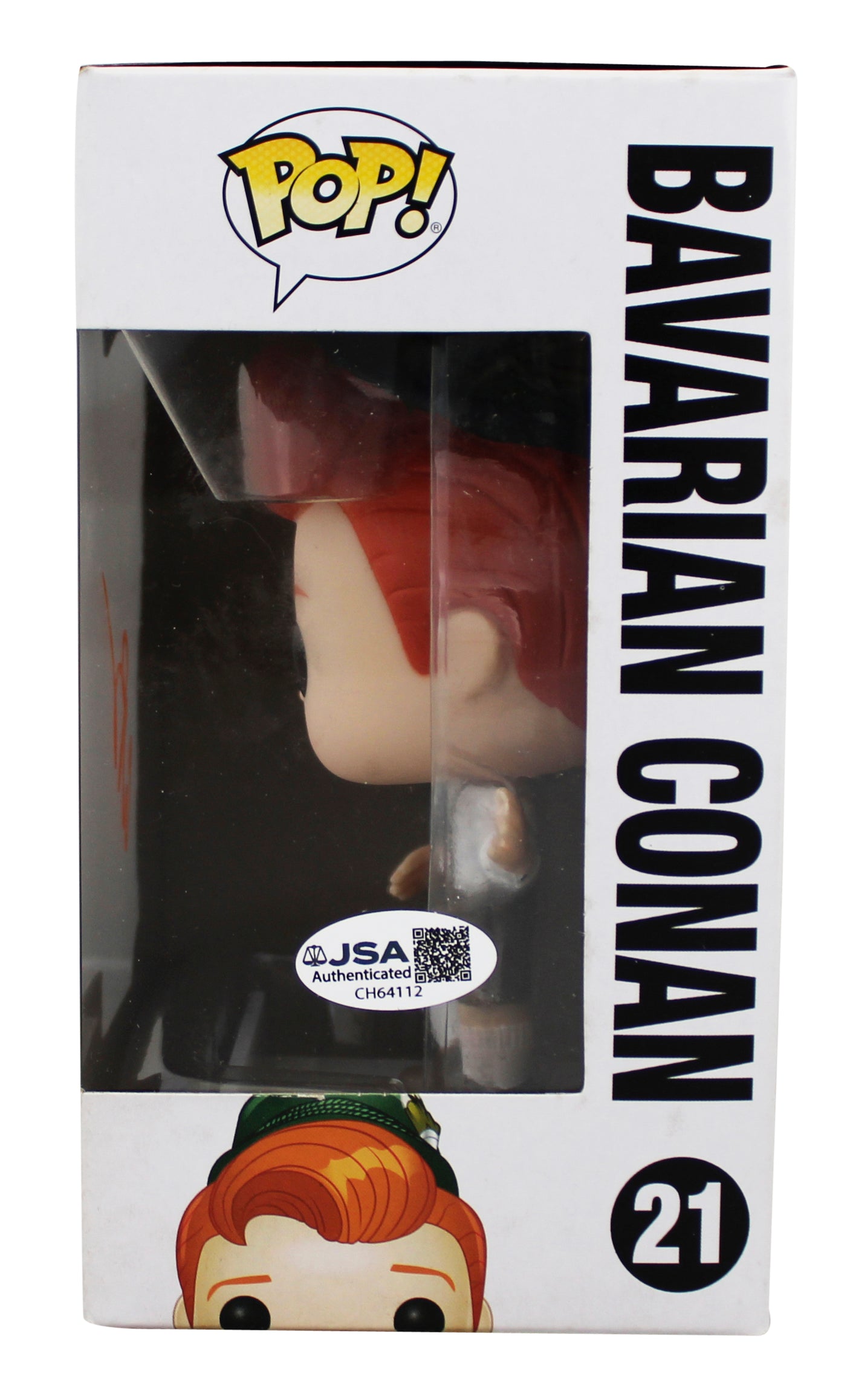Conan O'Brien Signed Bavarian Conan #21 Funko Pop Vinyl Figure JSA #CH64112