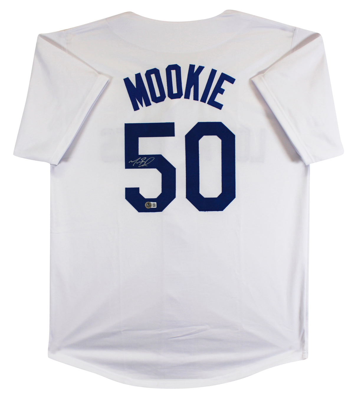 Mookie Betts Authentic Signed White Pro Style Jersey Autographed BAS 2
