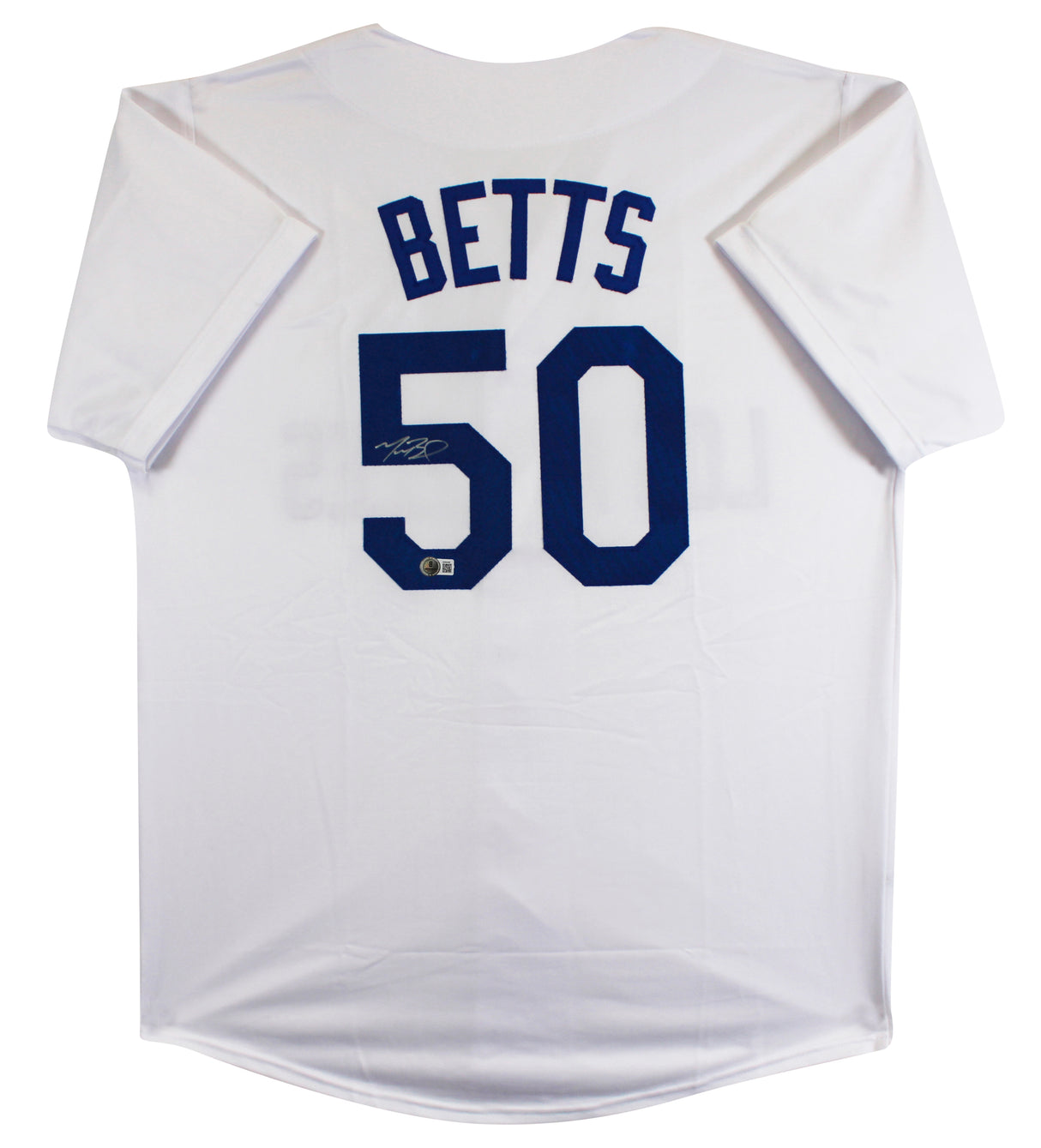 Mookie Betts Authentic Signed White Pro Style Jersey Autographed BAS 1