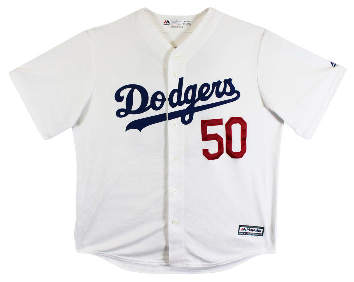 Dodgers Mookie Betts Authentic Signed White Majestic Cool Base Jersey BAS