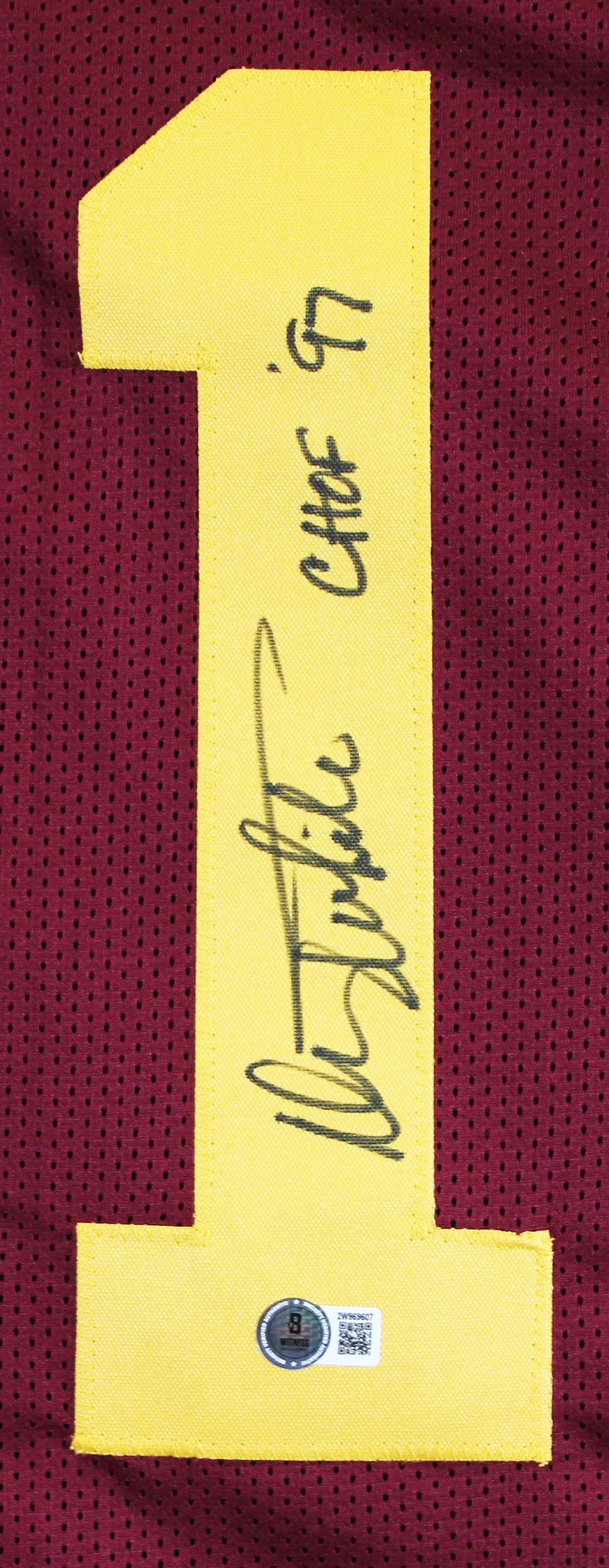 Arizona State Danny White "CHOF 97" Signed Maroon Pro Style Jersey BAS Witnessed