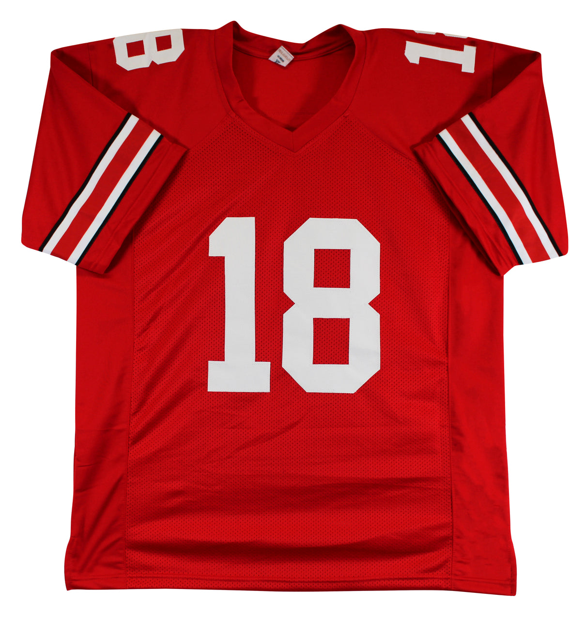 Ohio State Will Howard Authentic Signed Red Pro Style Jersey BAS Witnessed