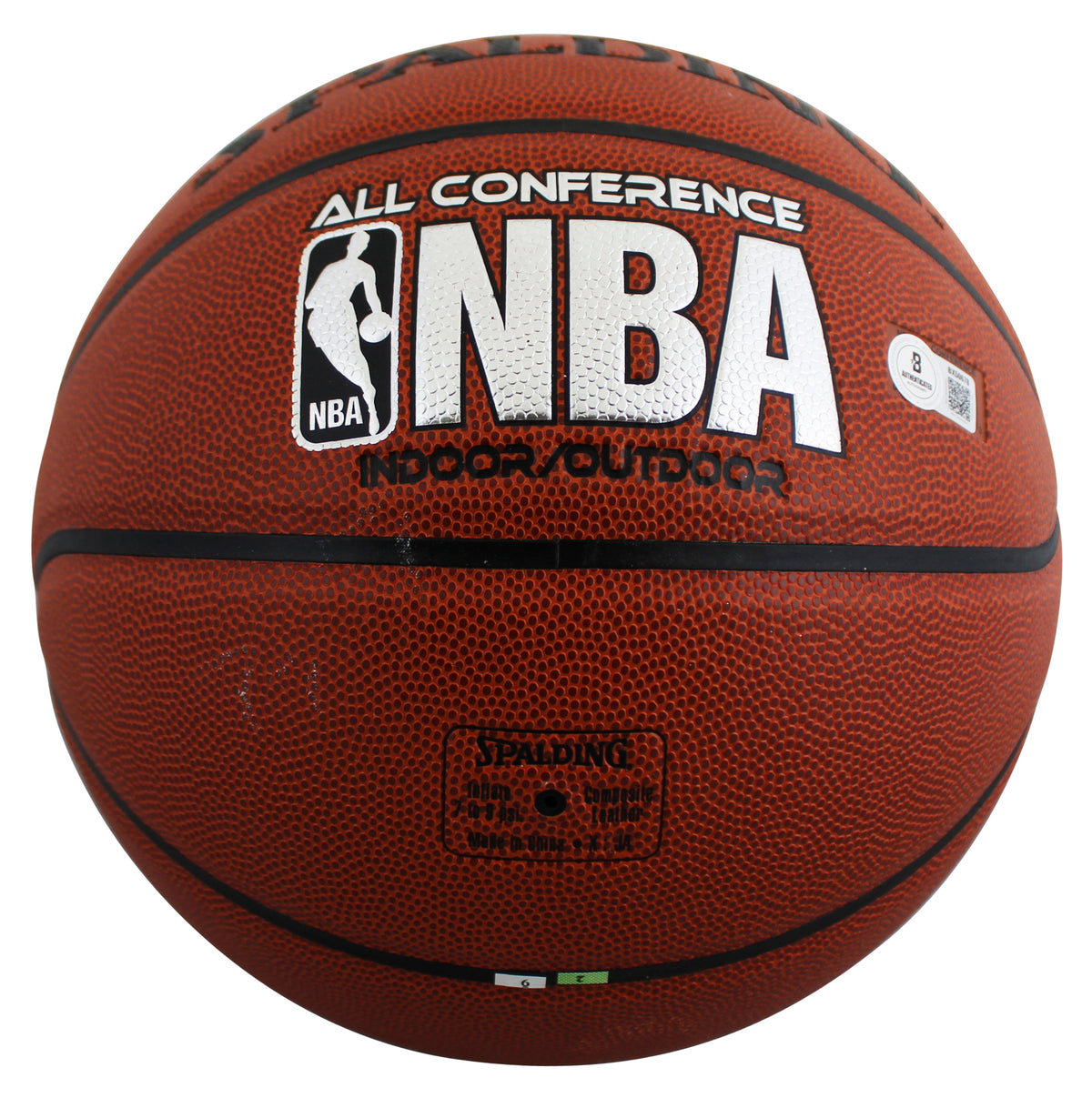 Kareem Abdul-Jabbar Signed Spalding All Conference I/O Basketball BAS #BX50678