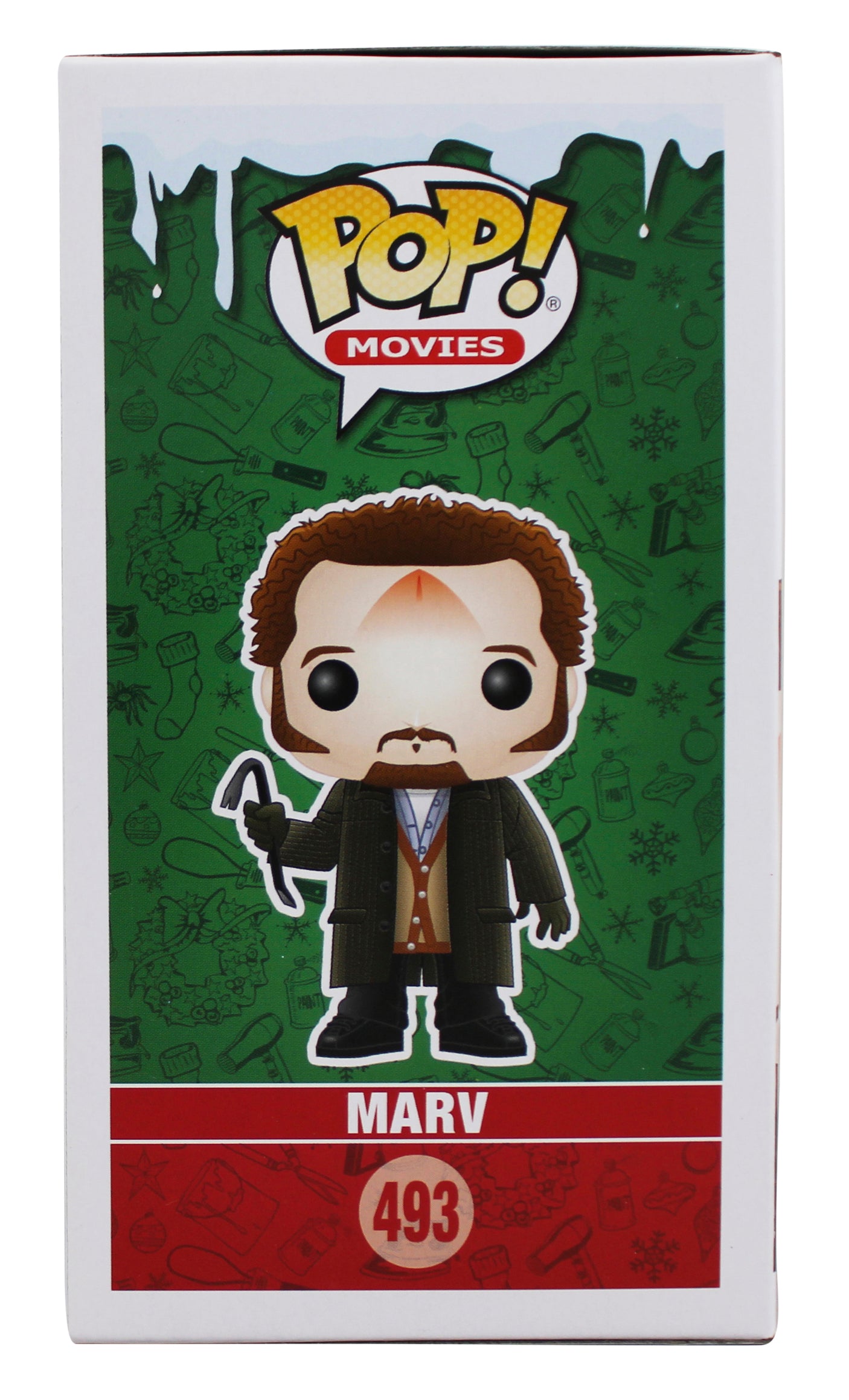 Daniel Stern Home Alone "Marv" Signed #493 Funko Pop Vinyl Figure w/ Red Sig BAS