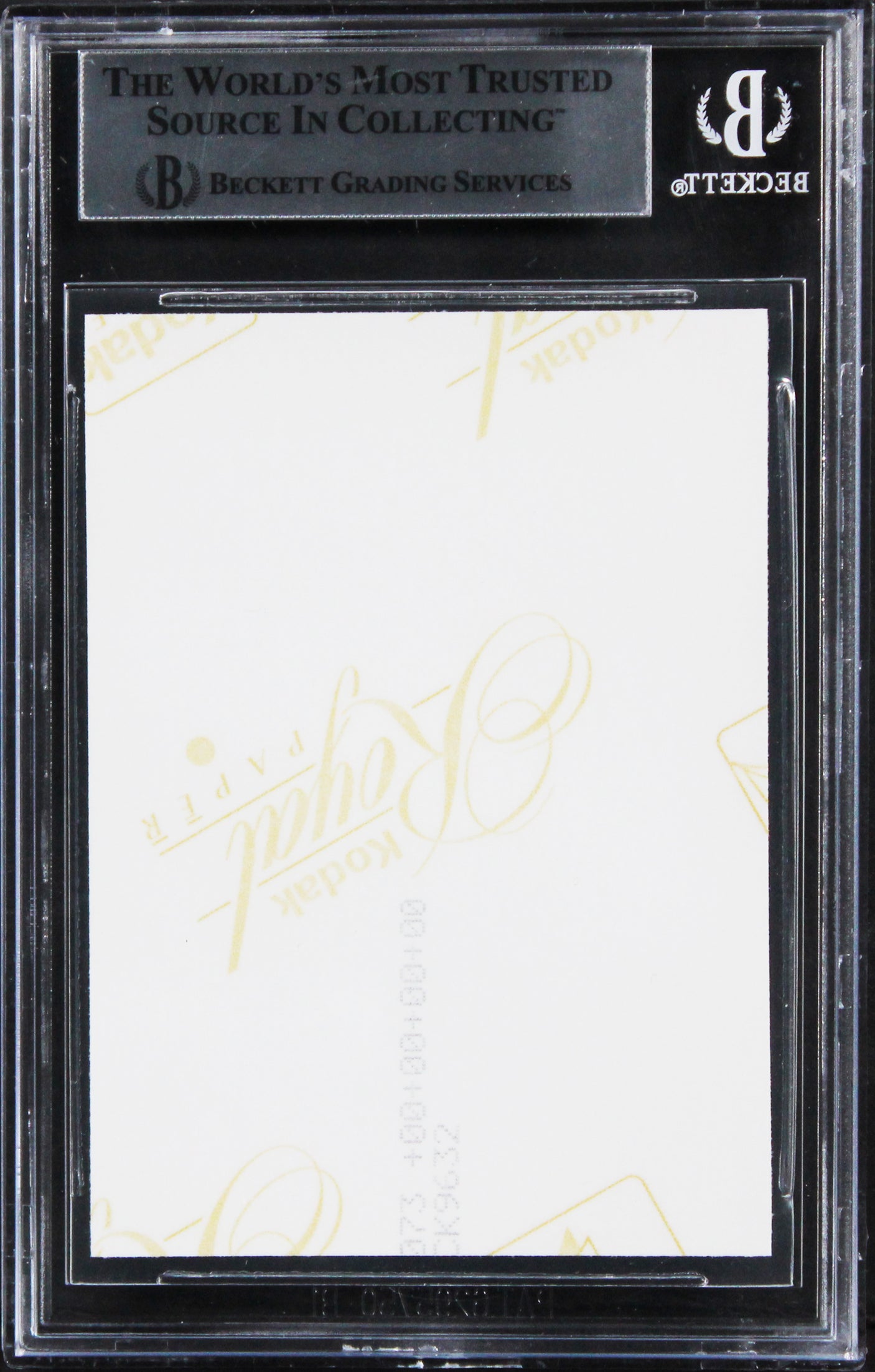 Peter Sumner Star Wars Authentic Signed Custom Trading Card BAS Slabbed