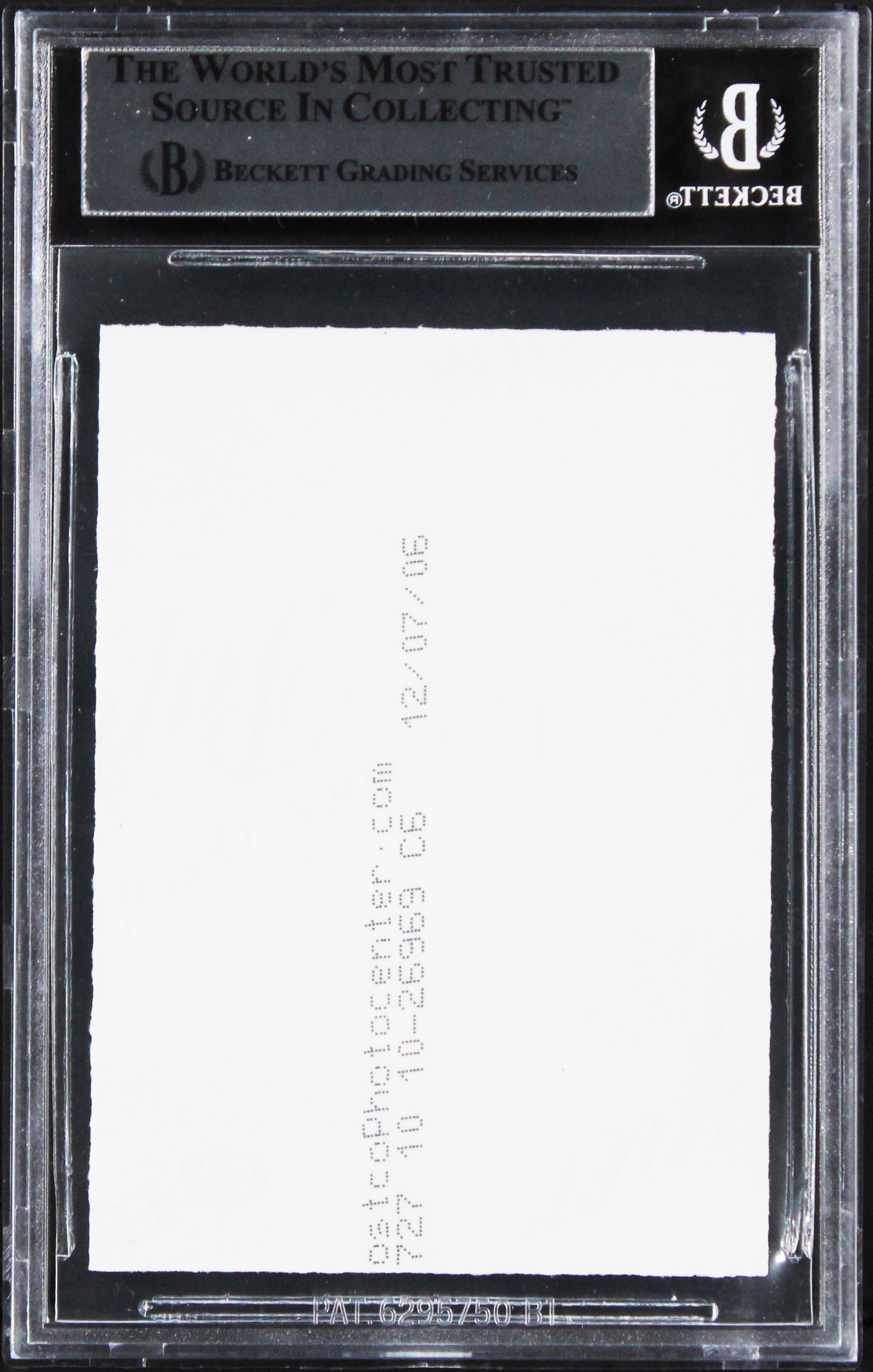 Alan Harris Star Wars "Escort" Authentic Signed Custom Trading Card BAS Slabbed