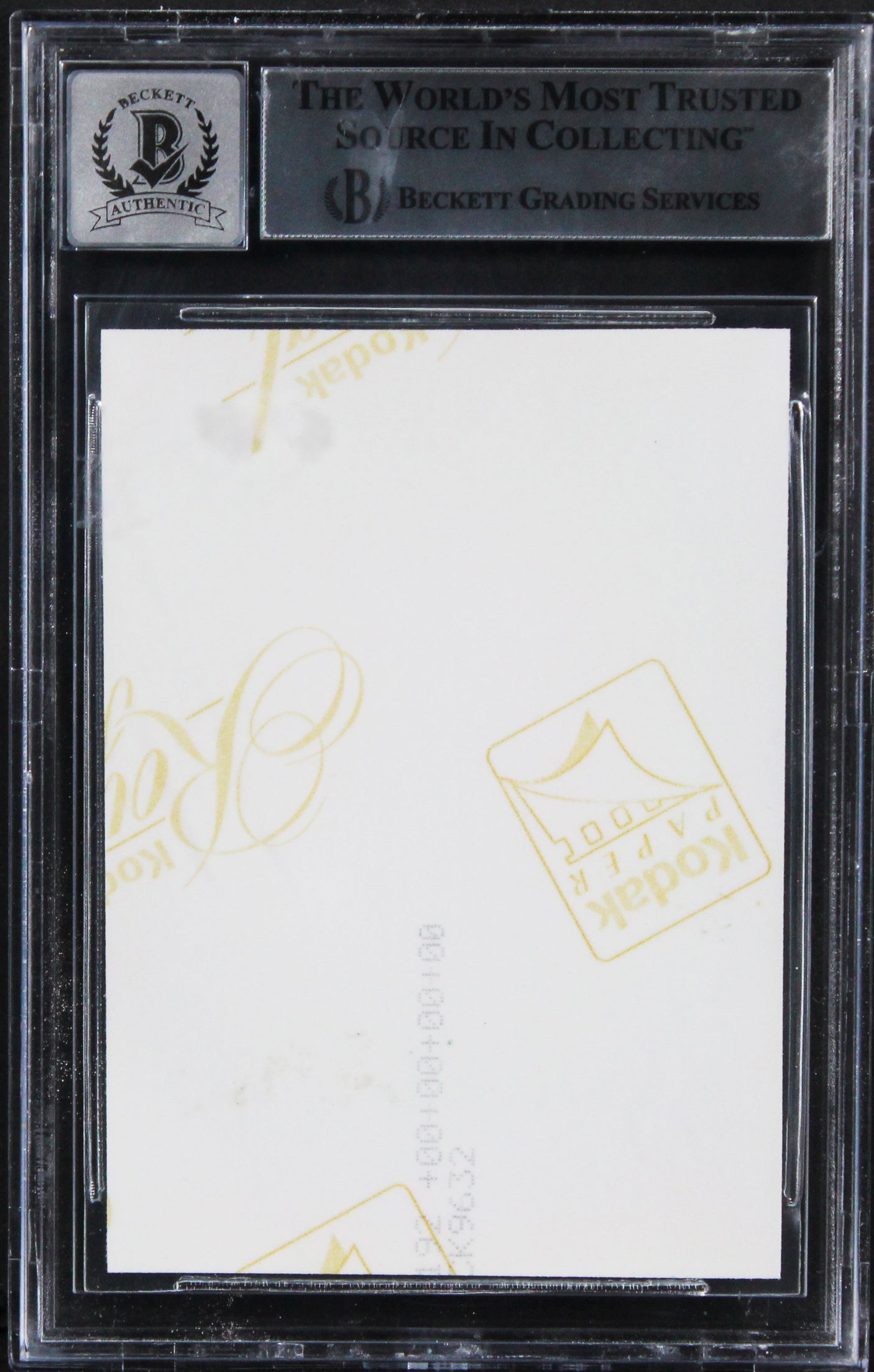 Alan Harris Star Wars Authentic Signed Custom Trading Card Auto 10! BAS Slabbed