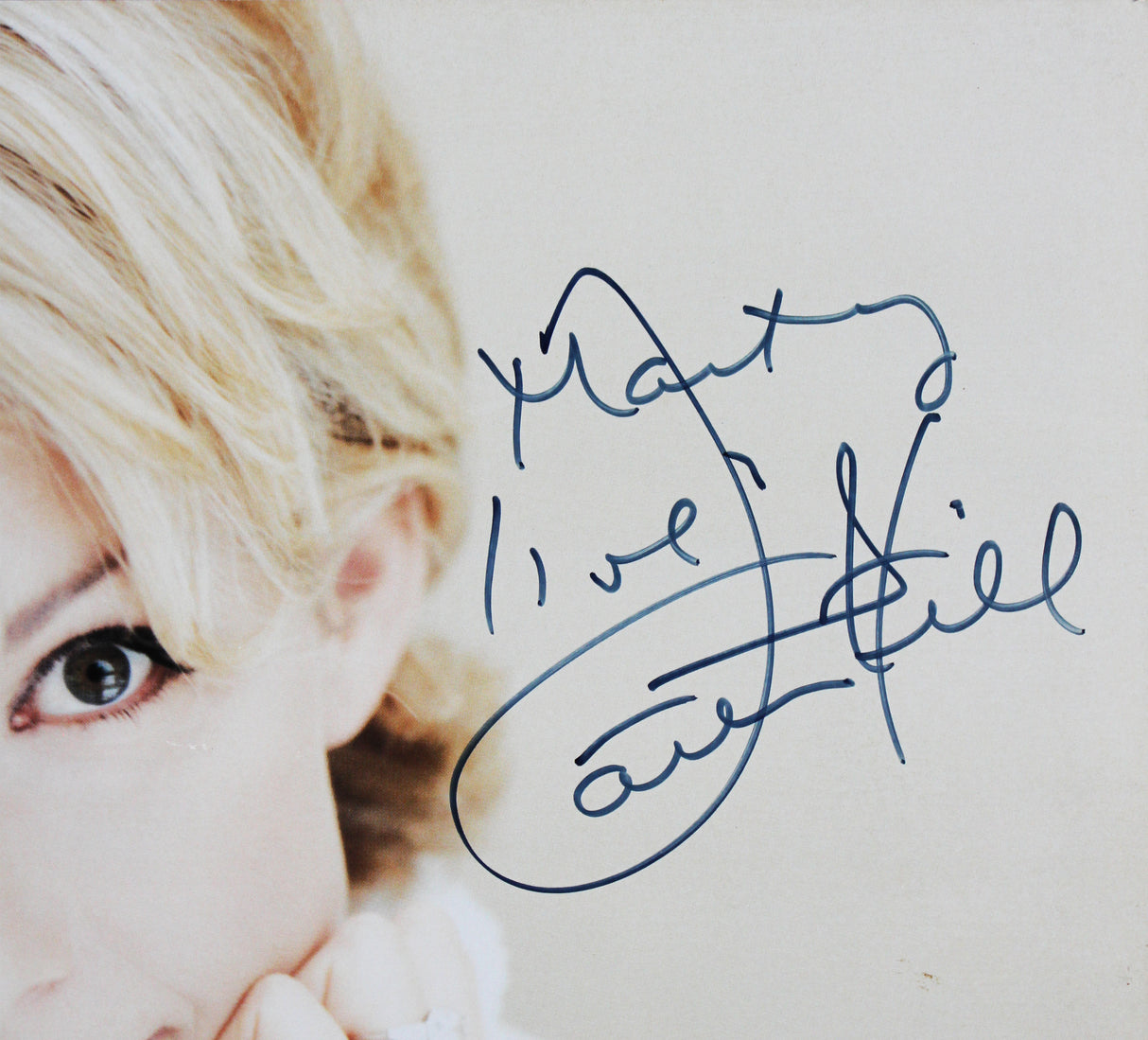 Faith Hill Authentic Signed Faith Album Flat Autographed JSA #CL51548