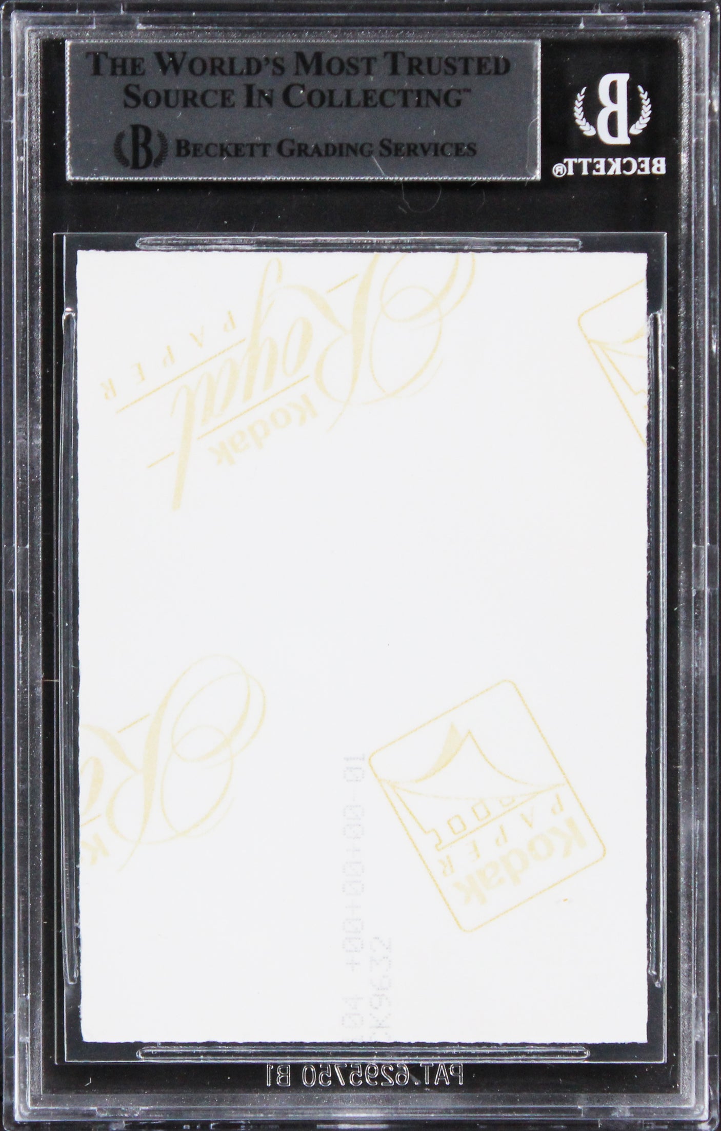 Jay Benedict Star Wars Authentic Signed Custom Trading Card BAS Slabbed