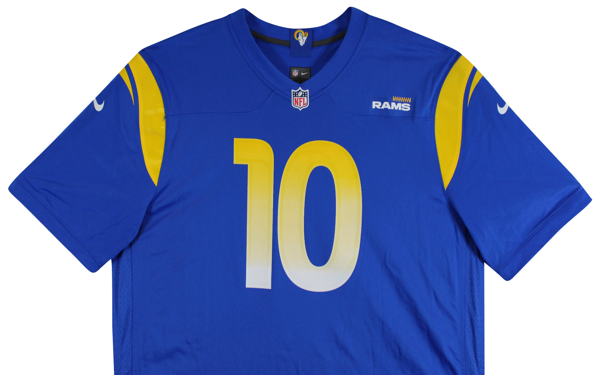 Rams Cooper Kupp "SB MVP" Authentic Signed Blue Nike Game Jersey Fanatics