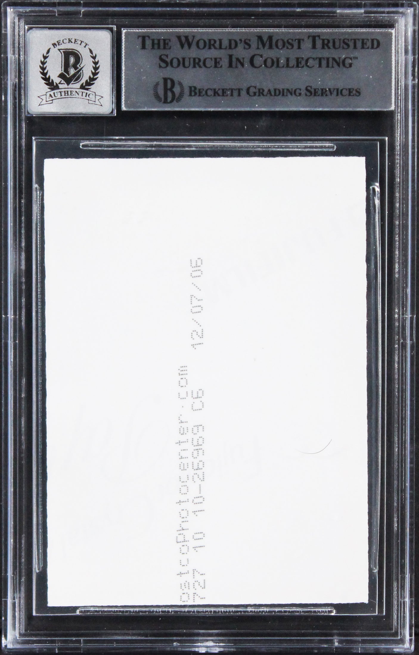 Alan Harris Star Wars "Escort" Signed Custom Trading Card Auto 10! BAS Slabbed