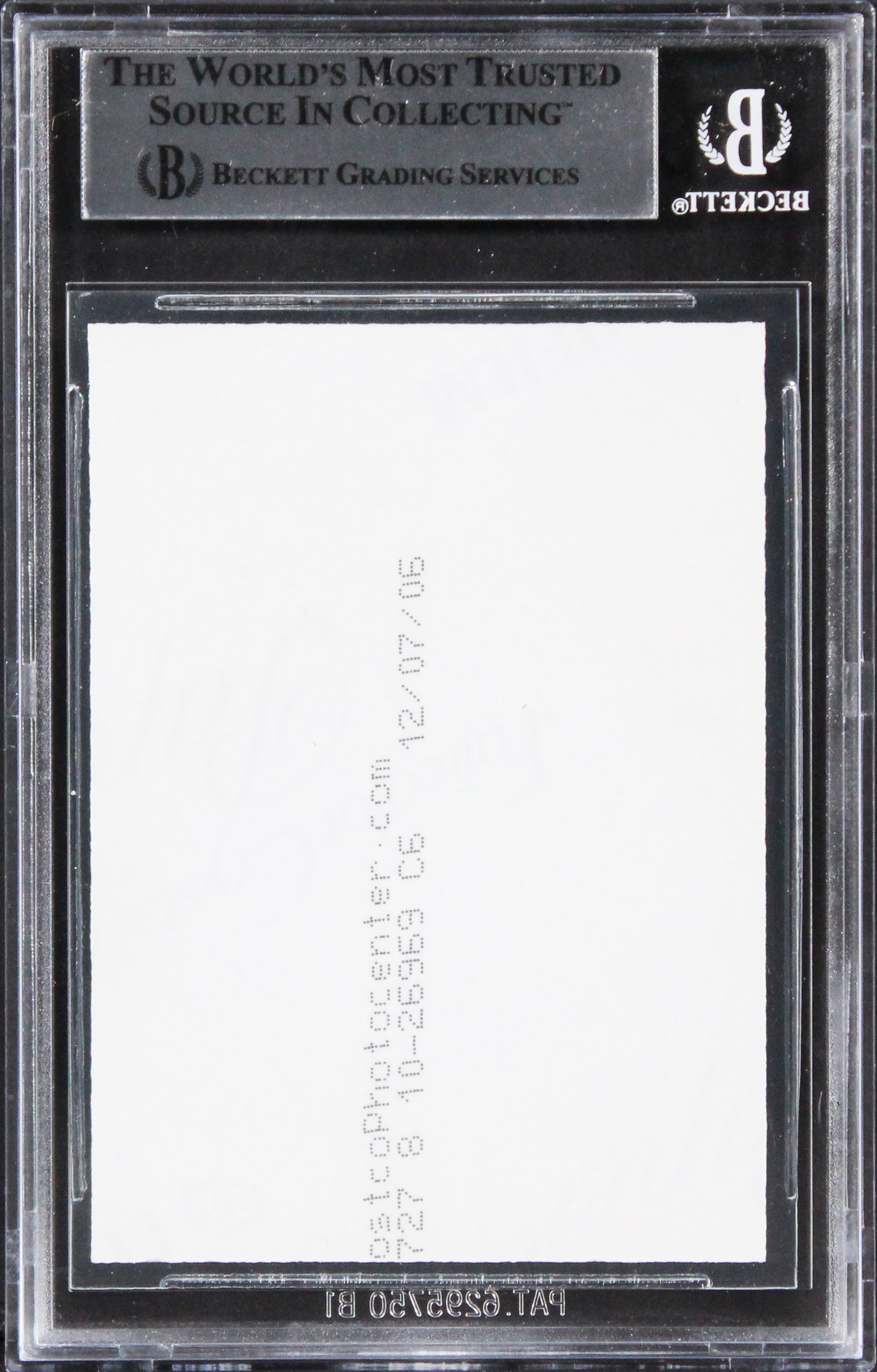 Alan Harris Star Wars "Bossk" Authentic Signed Custom Trading Card BAS Slabbed