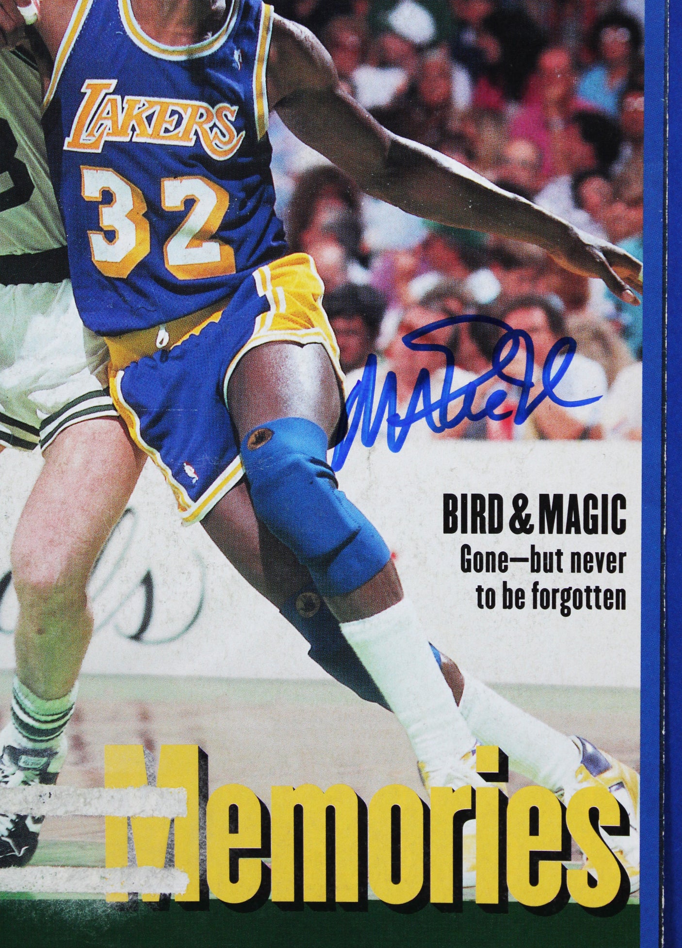 Lakers Magic Johnson Signed 1992 Sports Illustrated Magazine BAS Wit #3W387271