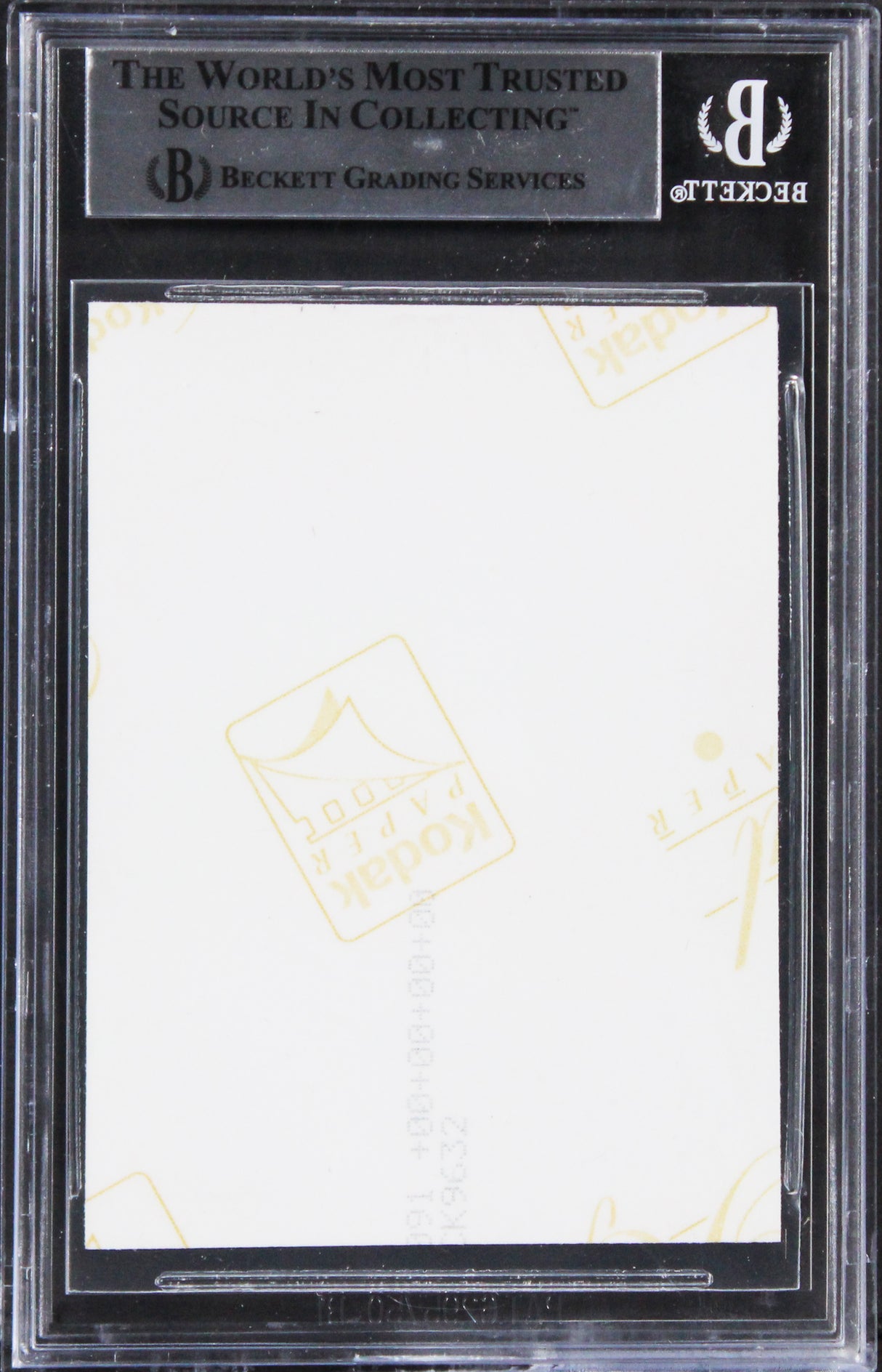 Oliver Ford Davies Star Wars Authentic Signed Custom Trading Card BAS Slabbed