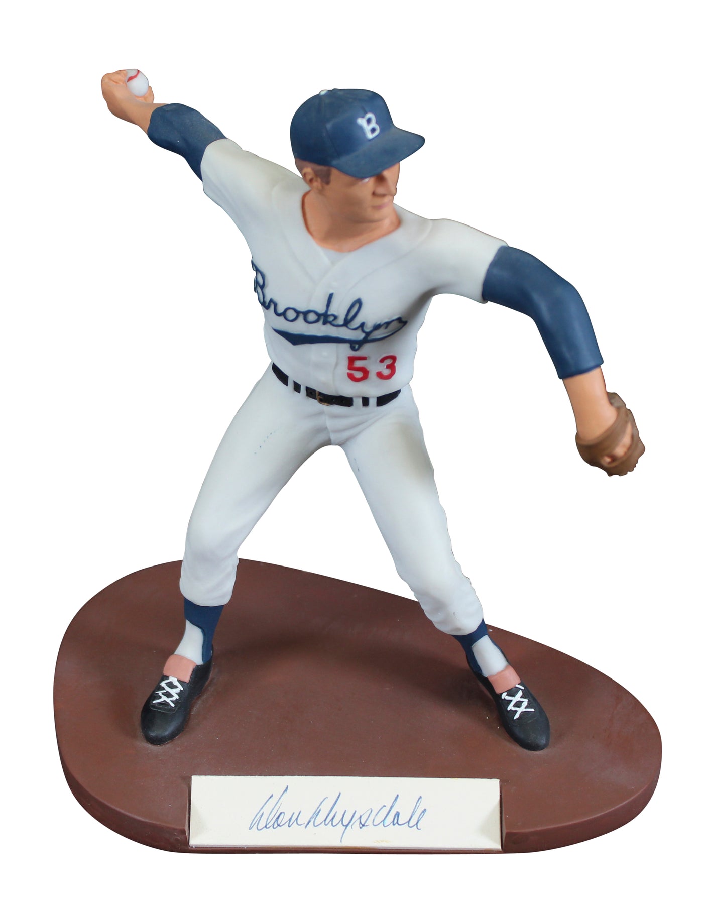 Dodgers Don Drysdale Signed Salvino Sports Legends Figure LE #2046/2500 BAS