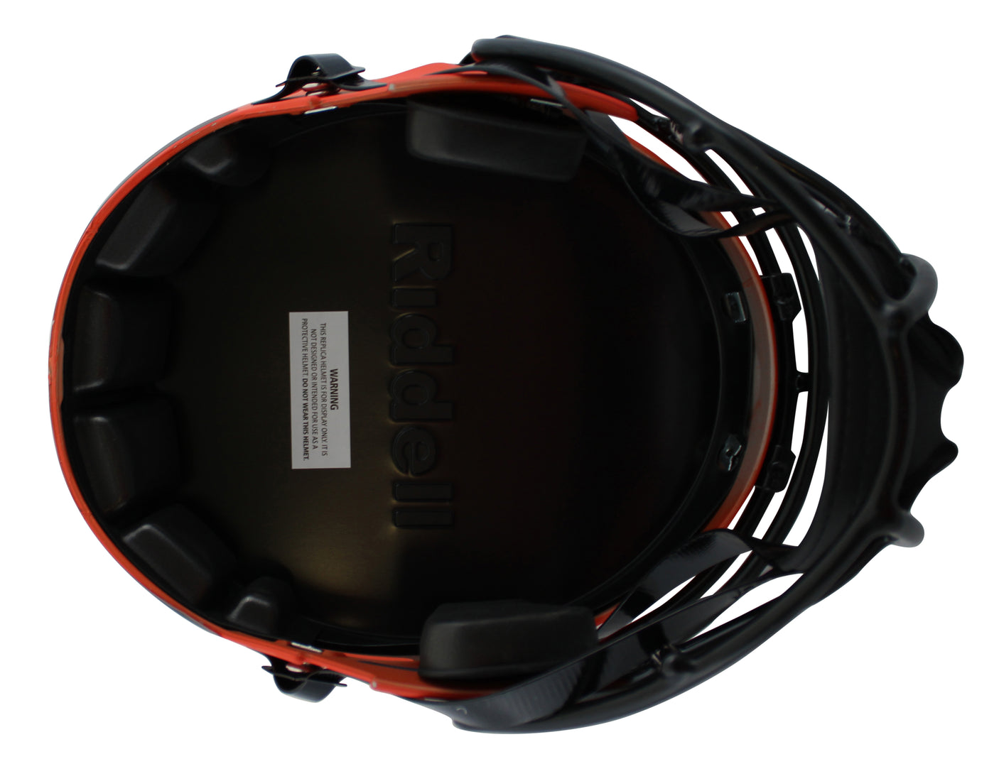 Bears Brian Urlacher "HOF 18" Signed Rave Full Size Speed Rep Helmet BAS Witness