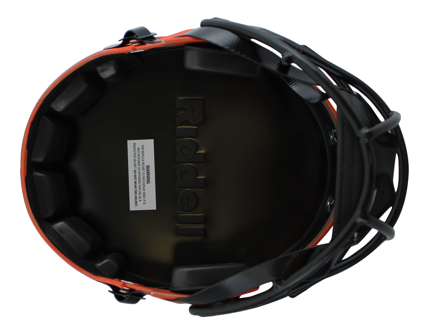 Bears Brian Urlacher "HOF" 18 Signed Rave F/S Speed Rep Helmet BAS Wit #2W205339