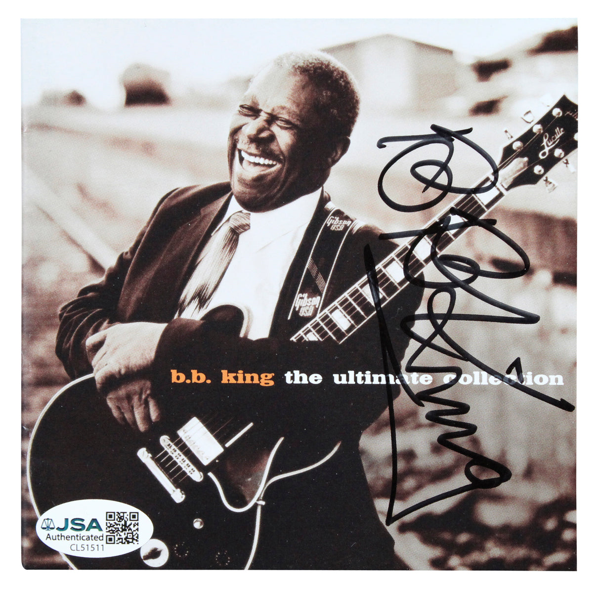 B.B. King Authentic Signed The Ultimate Collection CD Booklet JSA #CL51511