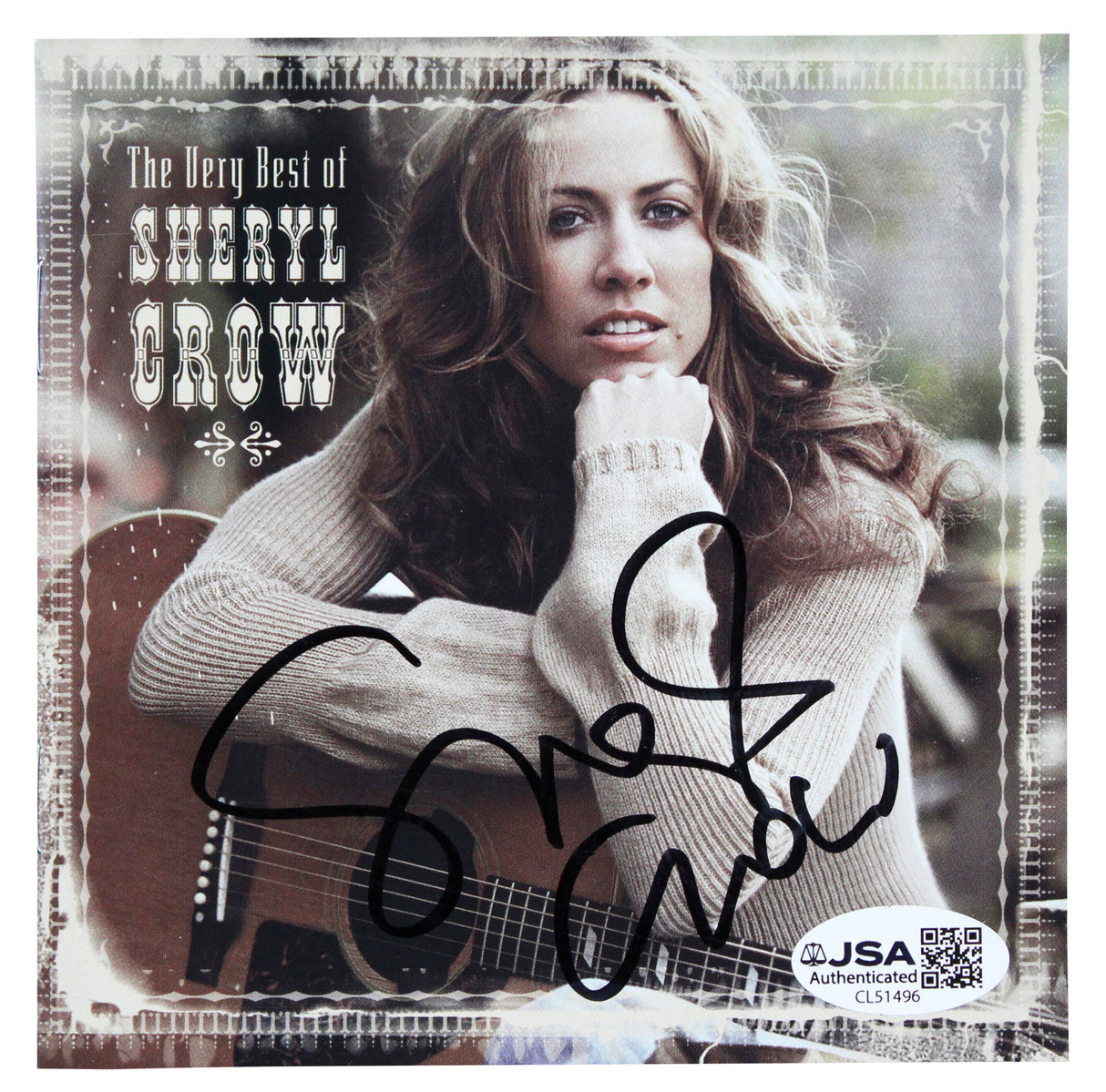 Sheryl Crow Signed The Very Best of Sheryl Crow CD Booklet w/ Disc JSA #CL51496