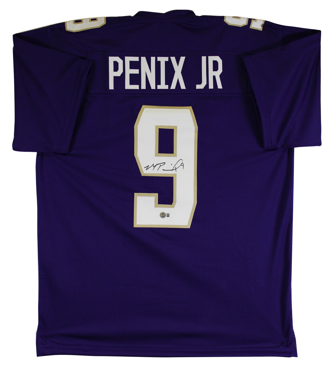 Washington Michael Penix Jr. Signed Purple Pro Style Jersey BAS Witnessed 2