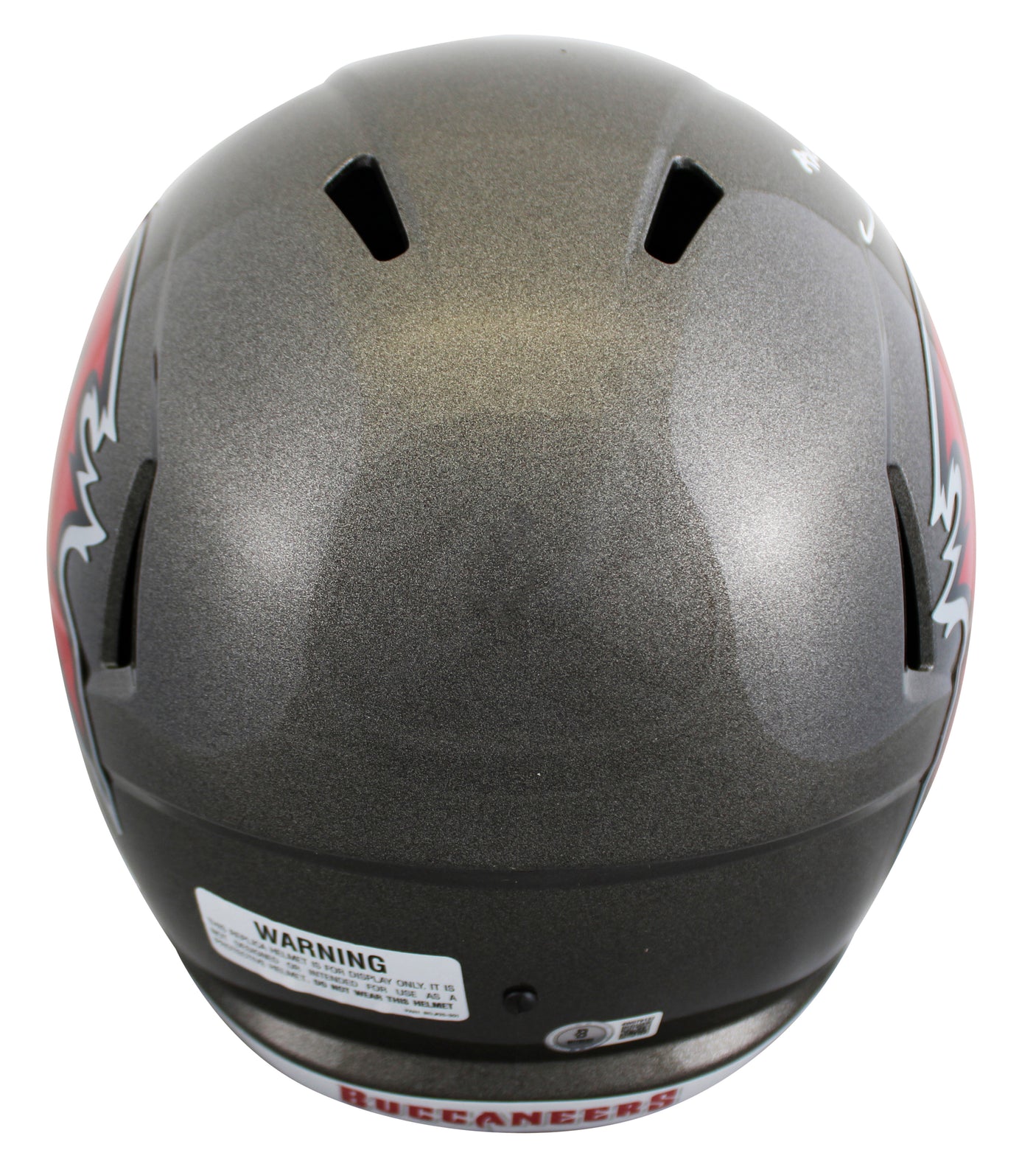 Buccaneers Bucky Irving Signed Full Size Speed Rep Helmet BAS Witnessed