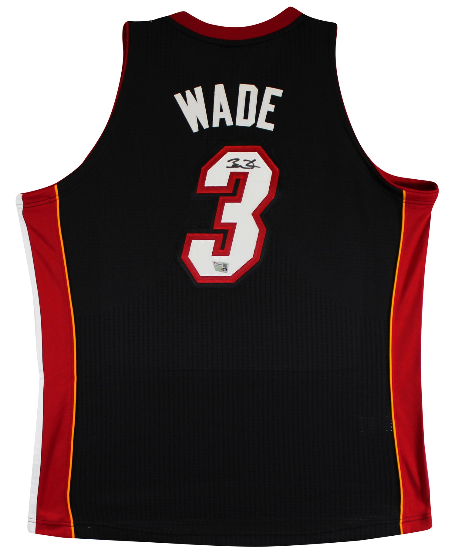 Heat Dwyane Wade Signed 2012-13 Black Mitchell & Ness Authentic Jersey Fanatics