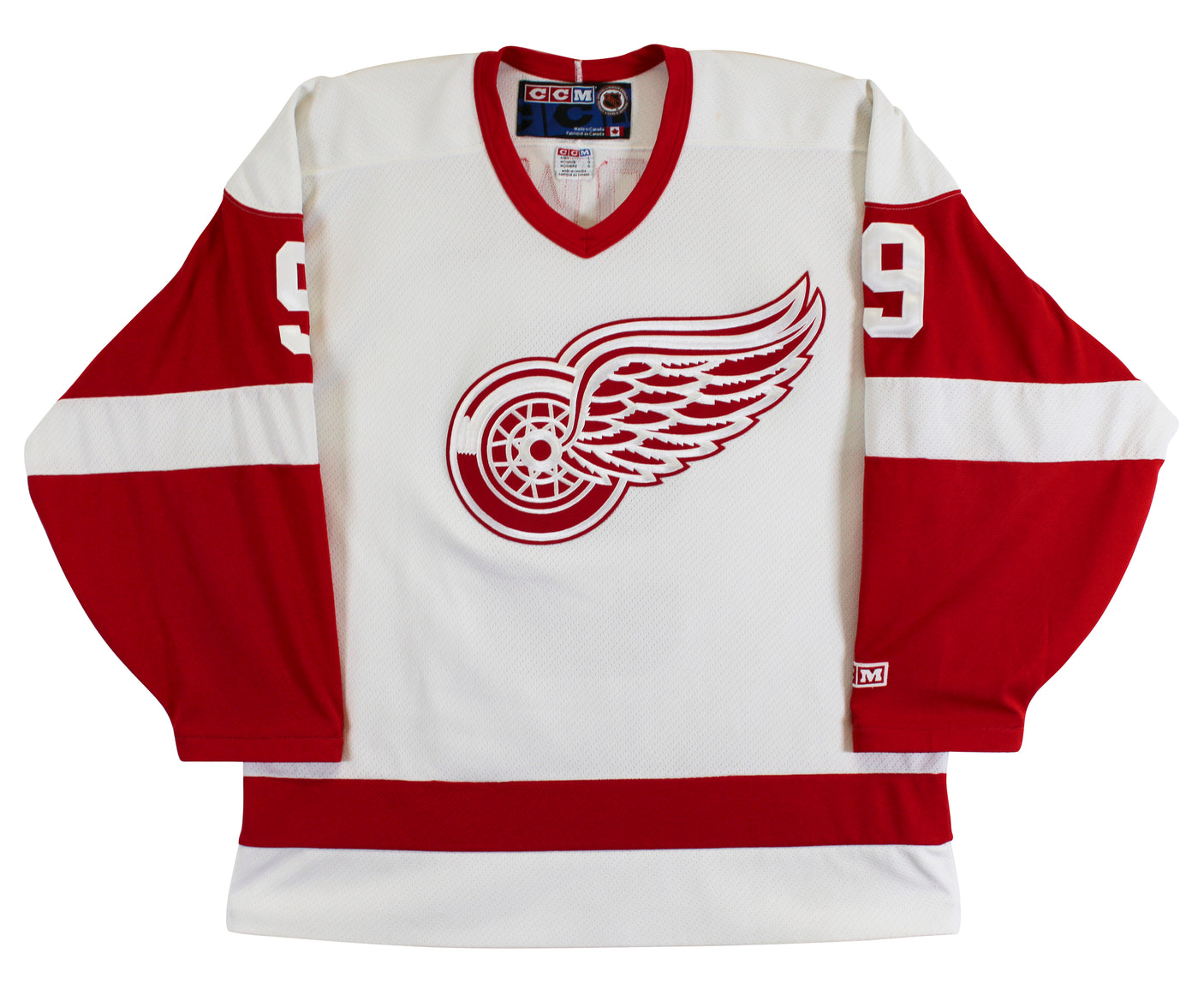 Red Wings Gordie Howe "Mr. Hockey, HOF 1972" Signed White CCM Jersey PSA #S32466